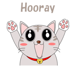 Conversation with cat English sticker #5739049