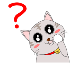 Conversation with cat English sticker #5739050