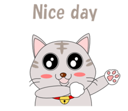 Conversation with cat English sticker #5739052