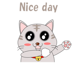 Conversation with cat English sticker #5739052