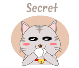 Conversation with cat English sticker #5739060