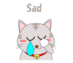 Conversation with cat English sticker #5739065