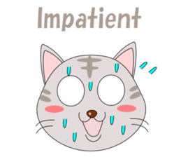 Conversation with cat English sticker #5739070