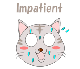 Conversation with cat English sticker #5739070