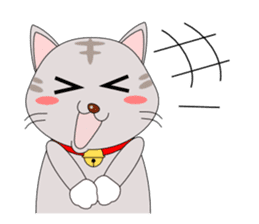 Conversation with cat English sticker #5739075