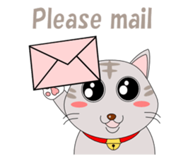 Conversation with cat English sticker #5739076