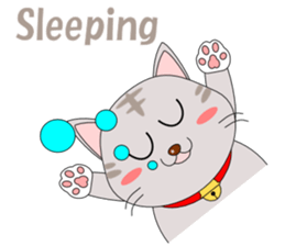 Conversation with cat English sticker #5739080