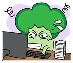 FU-FU the Broccoli sticker #5739272