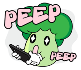 FU-FU the Broccoli sticker #5739275