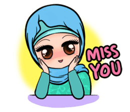 Hijab Pop sticker #5739370