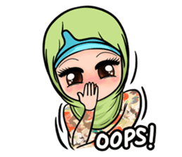 Hijab Pop sticker #5739378