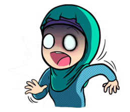 Hijab Pop sticker #5739385