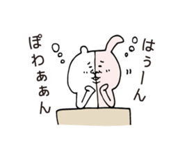 Combined Rabbit & Bear sticker #5739458