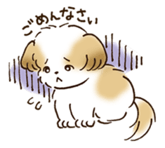 I Love Shih Tzu sticker #5740222