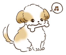 I Love Shih Tzu sticker #5740238