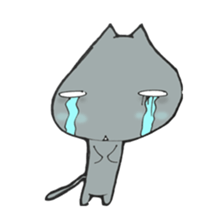 Tension  Cat sticker #5740247
