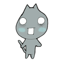 Tension  Cat sticker #5740256