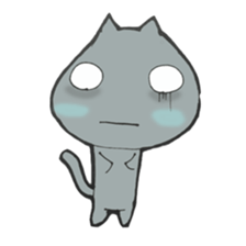Tension  Cat sticker #5740263