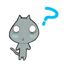 Tension  Cat sticker #5740264