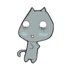 Tension  Cat sticker #5740266