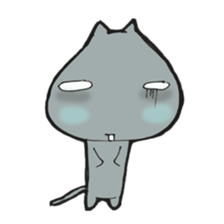 Tension  Cat sticker #5740270