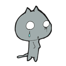 Tension  Cat sticker #5740274