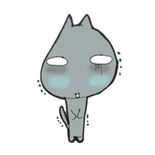 Tension  Cat sticker #5740275