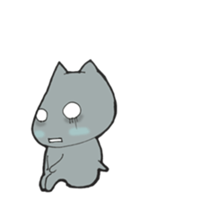 Tension  Cat sticker #5740283