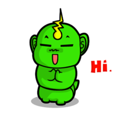 Karoo Hnorn-hoo crazy worm sticker #5740604