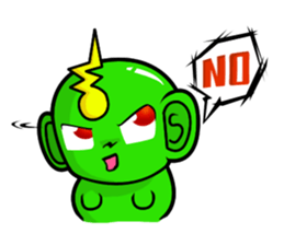 Karoo Hnorn-hoo crazy worm sticker #5740606
