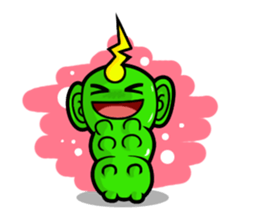 Karoo Hnorn-hoo crazy worm sticker #5740607