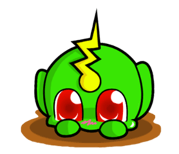 Karoo Hnorn-hoo crazy worm sticker #5740610