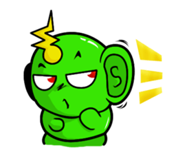 Karoo Hnorn-hoo crazy worm sticker #5740613