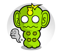 Karoo Hnorn-hoo crazy worm sticker #5740616