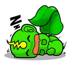 Karoo Hnorn-hoo crazy worm sticker #5740623