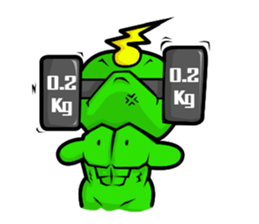 Karoo Hnorn-hoo crazy worm sticker #5740626