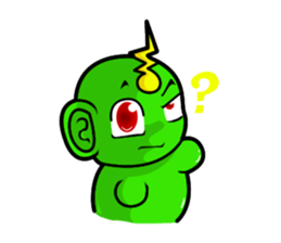 Karoo Hnorn-hoo crazy worm sticker #5740631