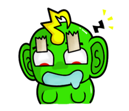 Karoo Hnorn-hoo crazy worm sticker #5740632