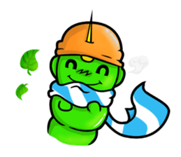 Karoo Hnorn-hoo crazy worm sticker #5740639