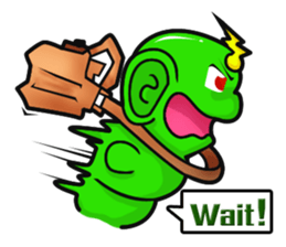 Karoo Hnorn-hoo crazy worm sticker #5740643