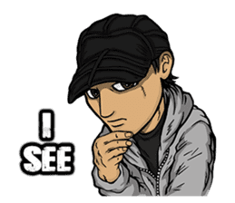 JEY-J (The Hip-Hop Artist) Part II sticker #5740686