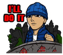 JEY-J (The Hip-Hop Artist) Part II sticker #5740689