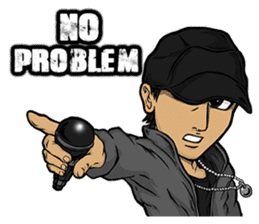 JEY-J (The Hip-Hop Artist) Part II sticker #5740696