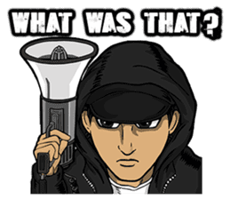 JEY-J (The Hip-Hop Artist) Part II sticker #5740698