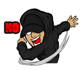 JEY-J (The Hip-Hop Artist) Part II sticker #5740701