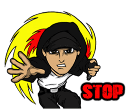 JEY-J (The Hip-Hop Artist) Part II sticker #5740705