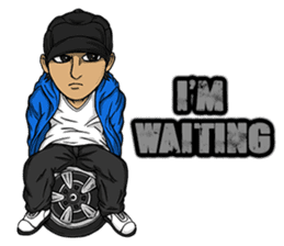 JEY-J (The Hip-Hop Artist) Part II sticker #5740713