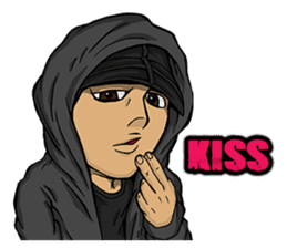 JEY-J (The Hip-Hop Artist) Part II sticker #5740714