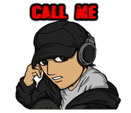 JEY-J (The Hip-Hop Artist) Part II sticker #5740717