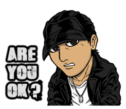 JEY-J (The Hip-Hop Artist) Part II sticker #5740719